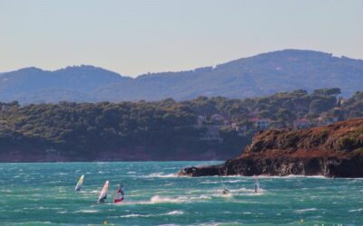 L’expérience ultime du windsurf: Le Brusc à Six-Fours-les-Plages, France