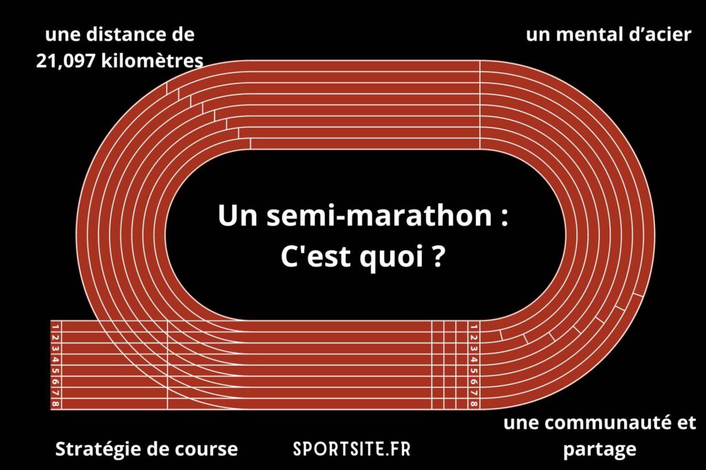Infographie sur le semi-marathon 
