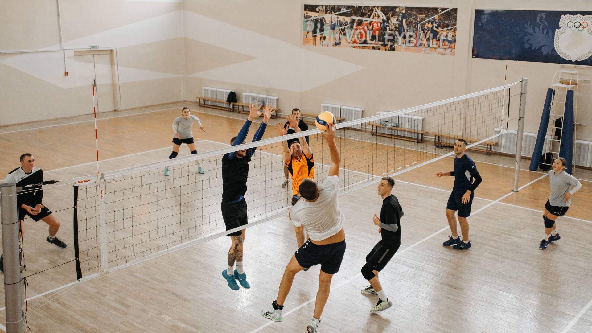 match de volley-ball